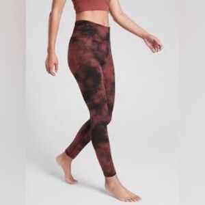 Athleta Elation Ice Dye 7/8 Tight Size L